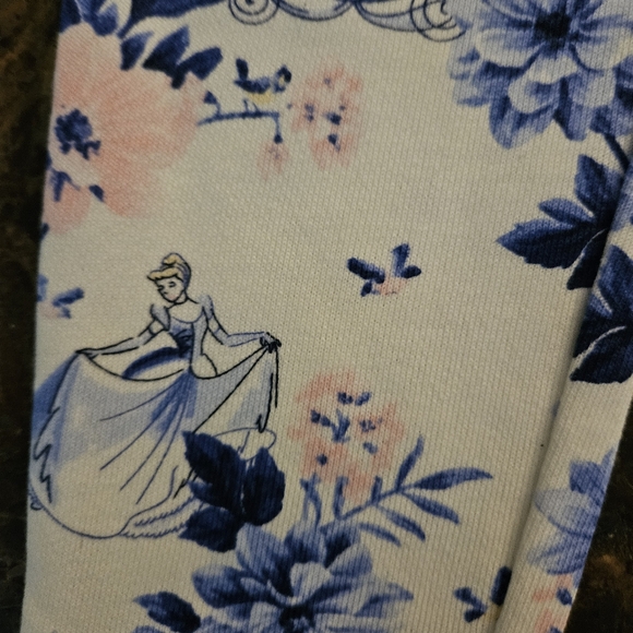 Janie and Jack X Disney Kids' Collab Cinderella' French Terry Graphic Joggers 5 - Picture 4 of 5